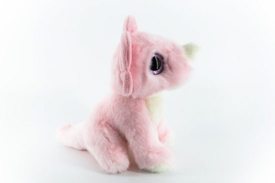 Triceratops plush pink - Image 2