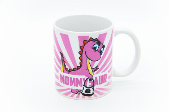 White dinosaur cup - Image 2