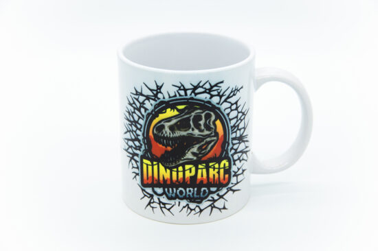 White dinosaur cup - Image 5
